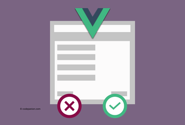 featured image thumbnail for post Implement form validation from scratch using Vue.js mixins